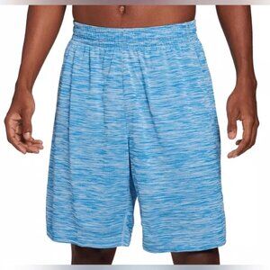 DSG Mens Performance Shorts Athletic Fit Moisture Wicking Cobalt Blue Size S